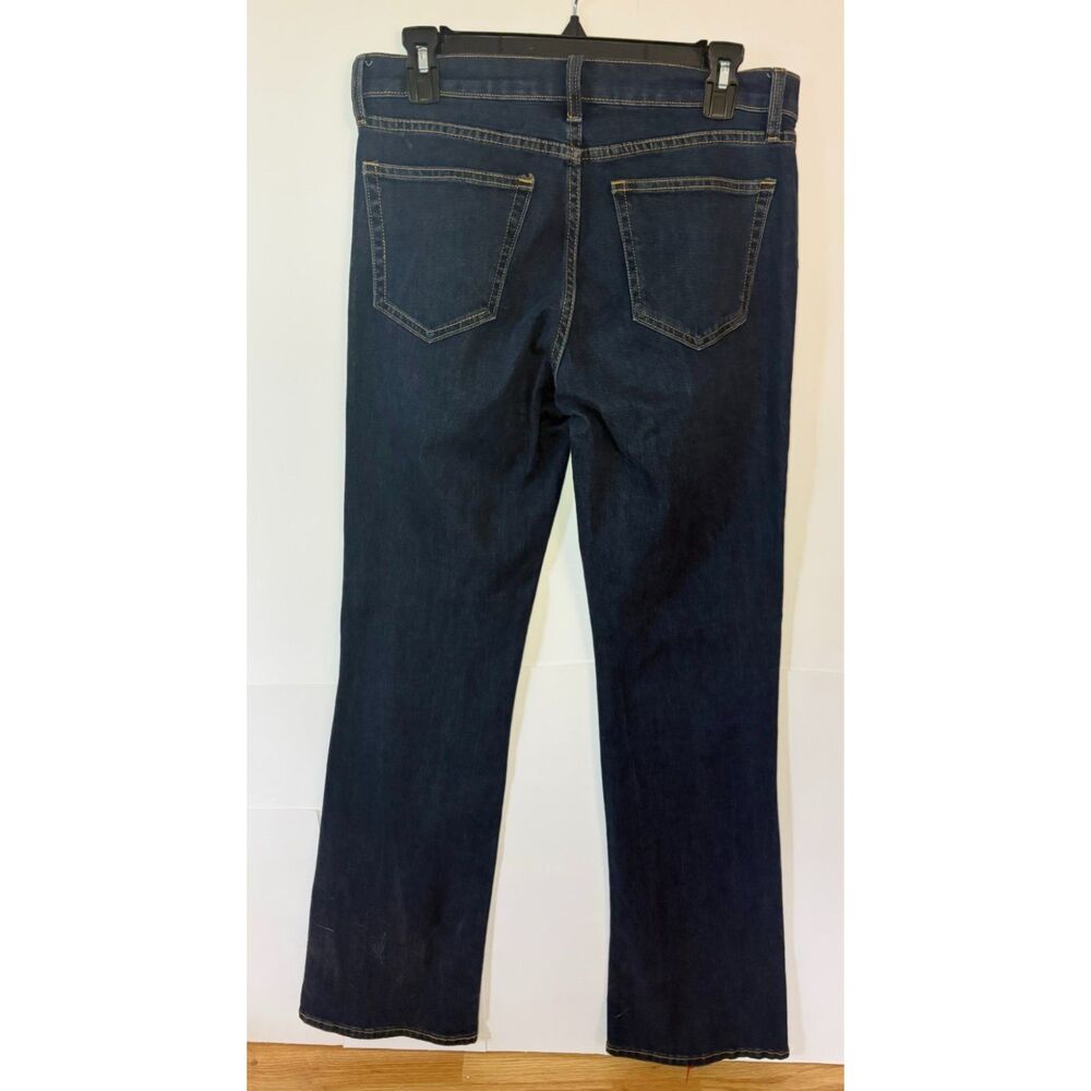 GAP Women's 27R Bootcut Jeans Dark Wash Mid Rise Stretch Denim Classic Fit